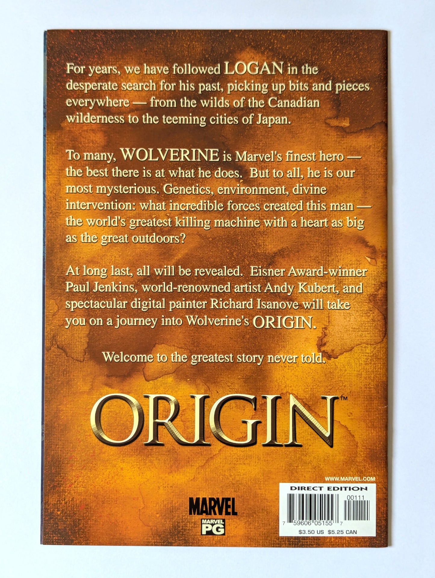 Wolverine: Origin - #1-6 Complete Limited Series Set
