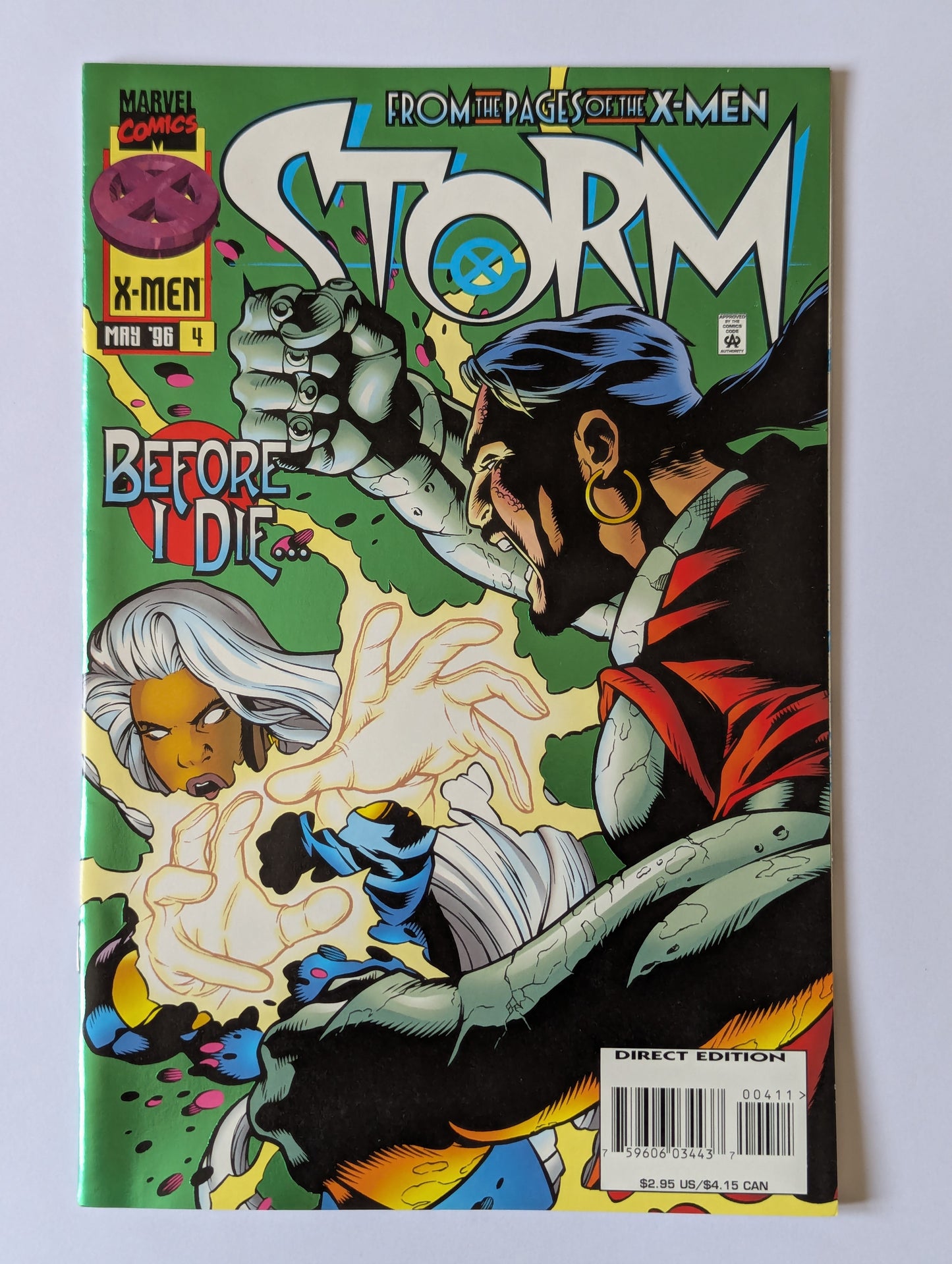 Storm - #1-4  (1996 Limited Series) Complete Set