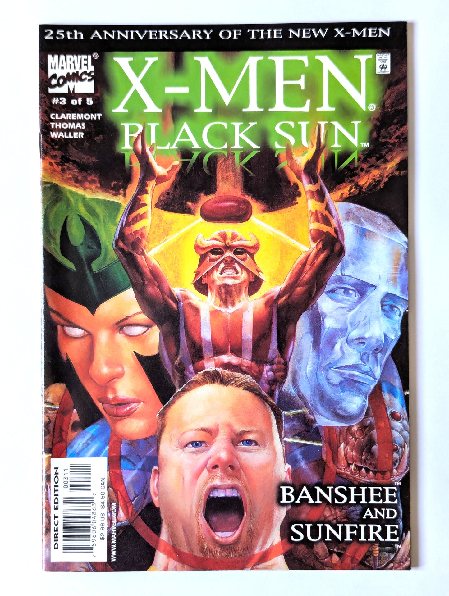X-Men: Black Sun - #1-5 (2000 Limited Series) Complete Set