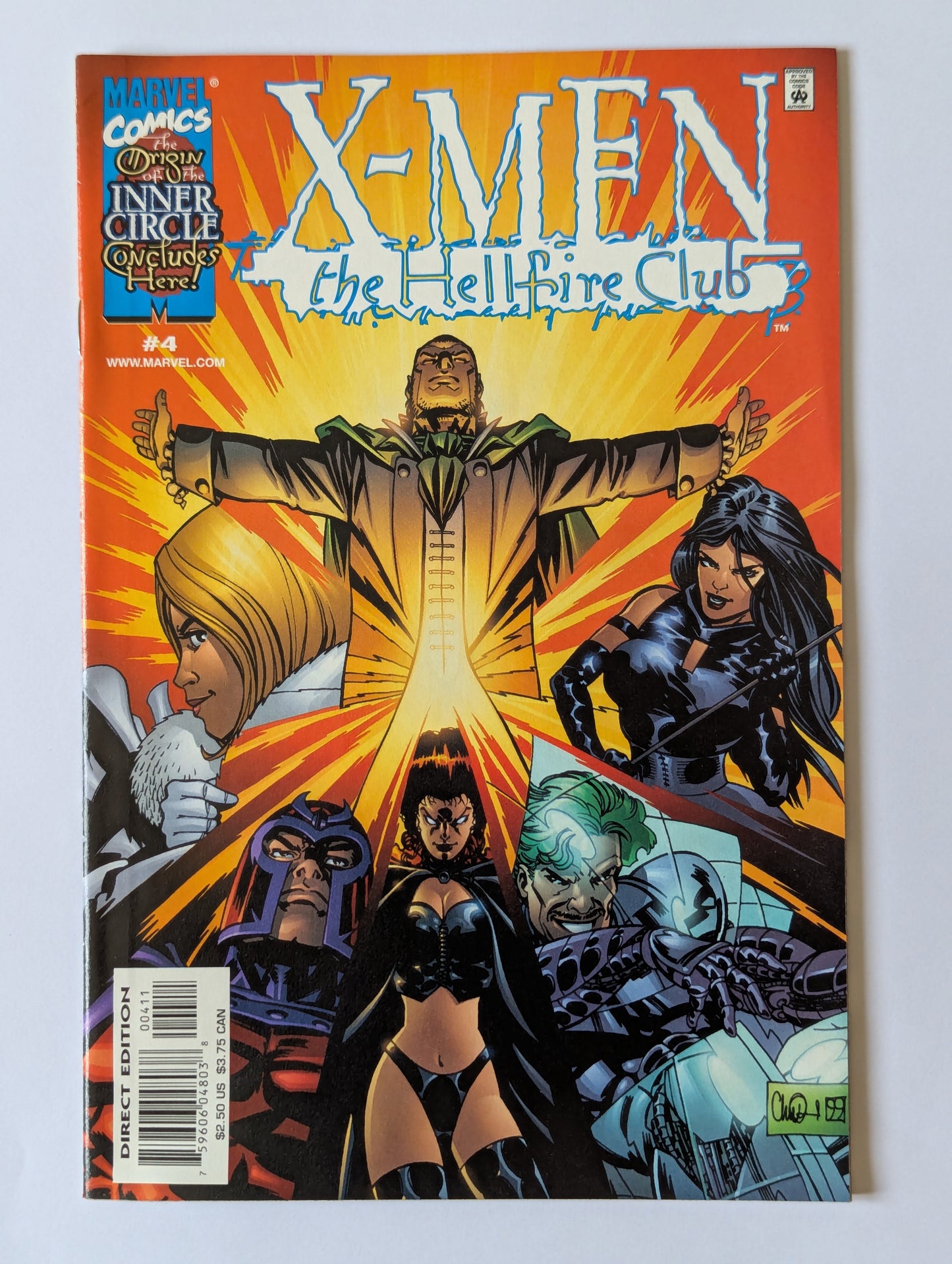 X-Men: Hellfire Club - #1-4 (2000 Limited Series) Complete Set