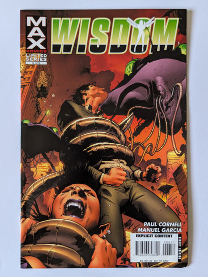 Wisdom - #1-6 (2007 Limited Series) Complete Set
