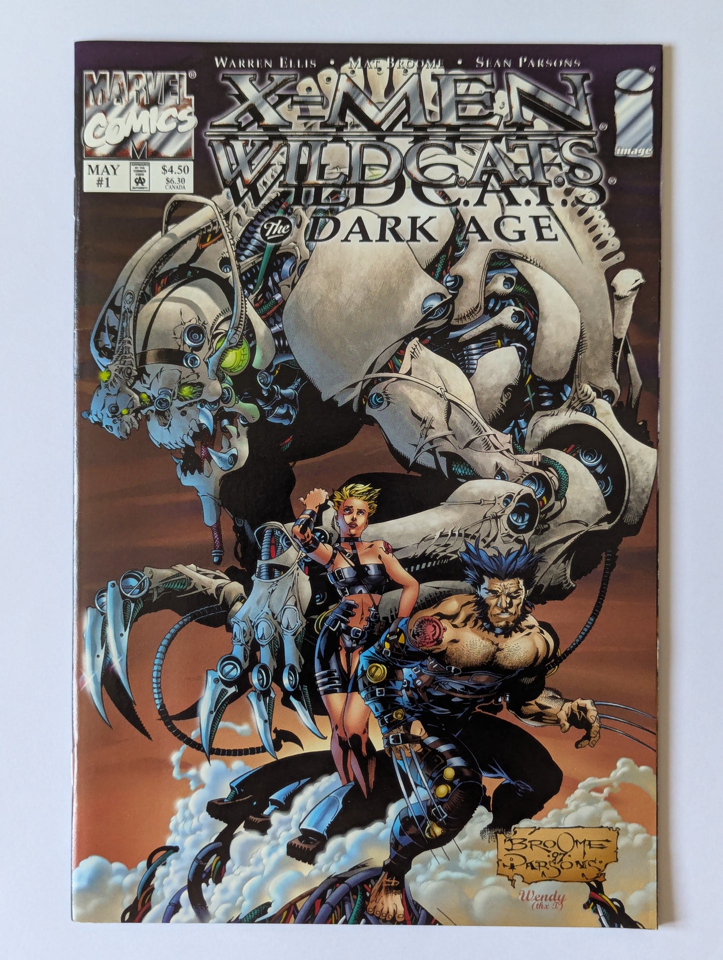 WildC.A.T.s / X-Men #1's (1997 Limited Series) Complete Set