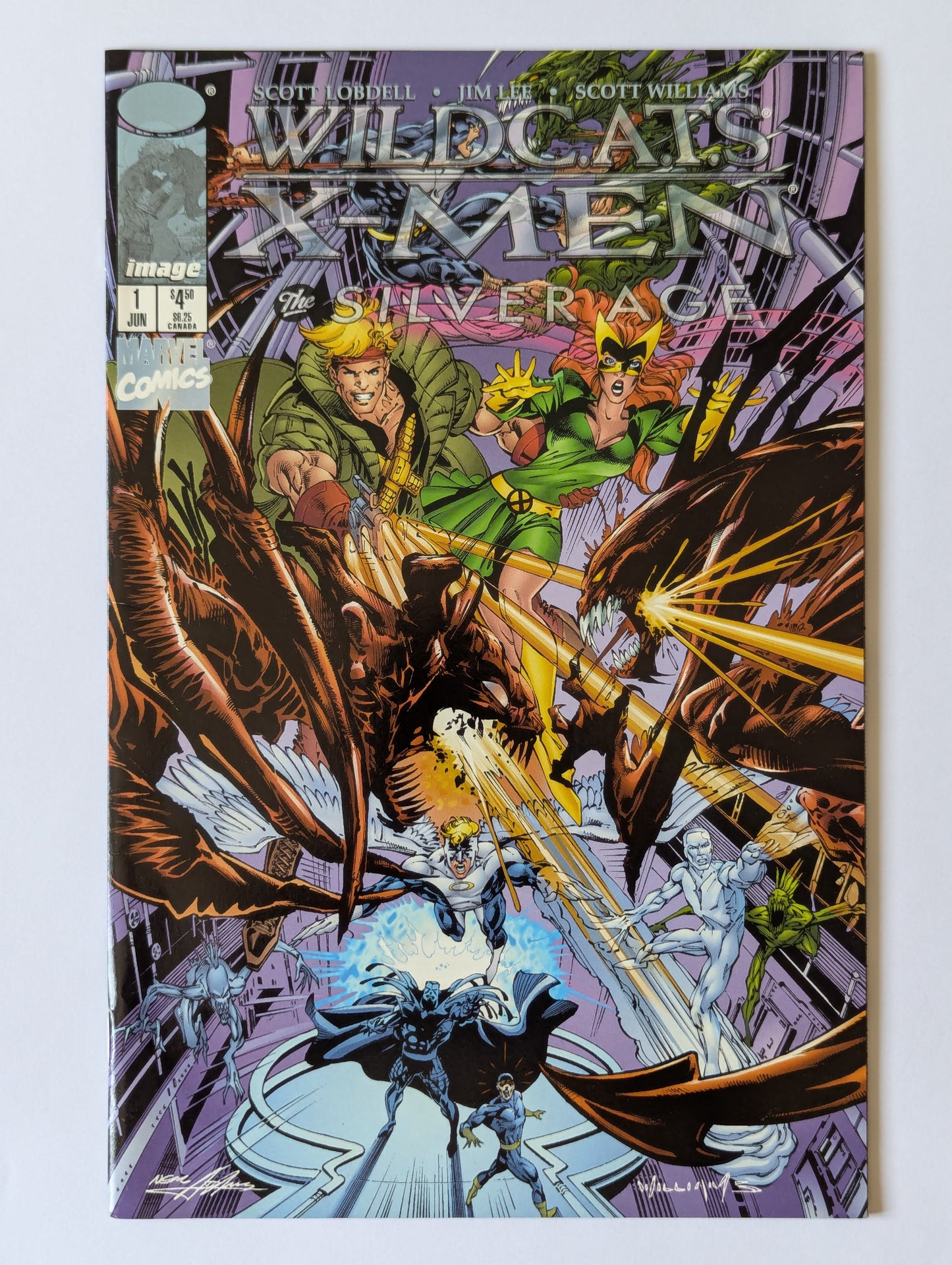 WildC.A.T.s / X-Men #1's (1997 Limited Series) Complete Set