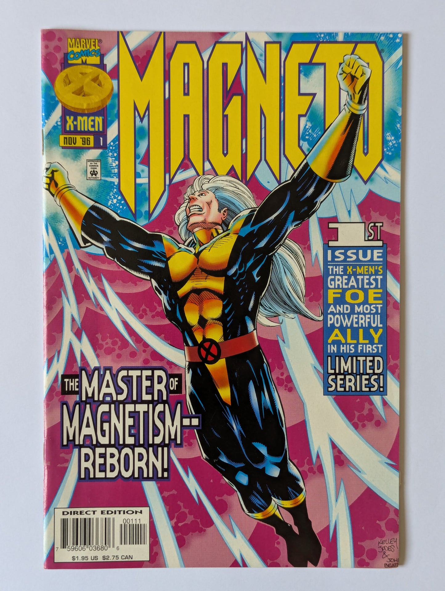 Magneto #1-4 (1996 Limited Series) Complete Set