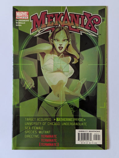 Mekanix #1-6 (2002 Limited Series) Complete Set