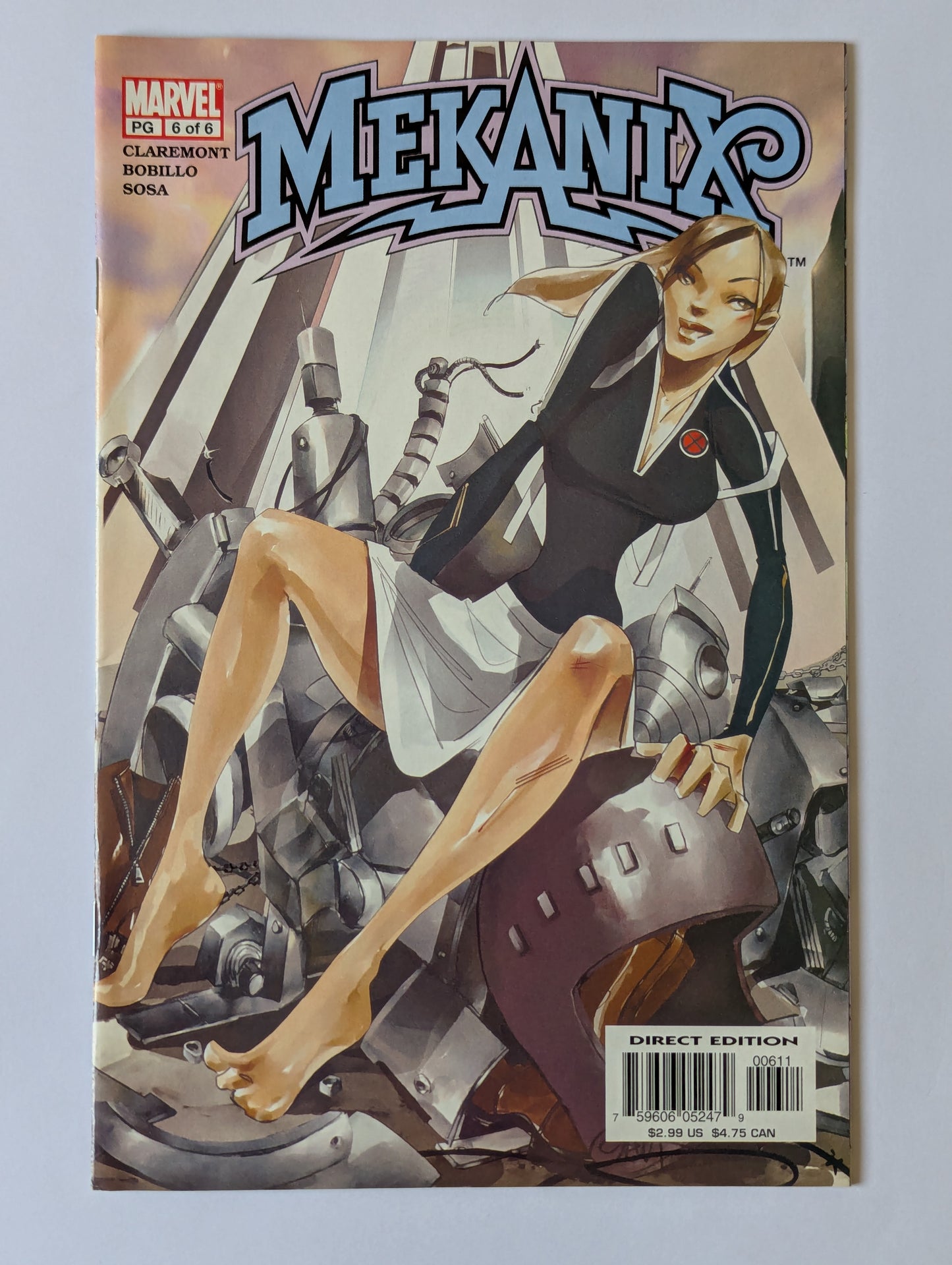 Mekanix #1-6 (2002 Limited Series) Complete Set