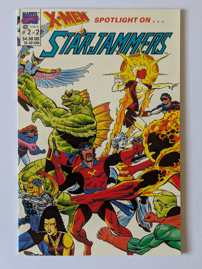 X-Men: Spotlight on Starjammers #1-2 (1990 Limited Series) Complete Set