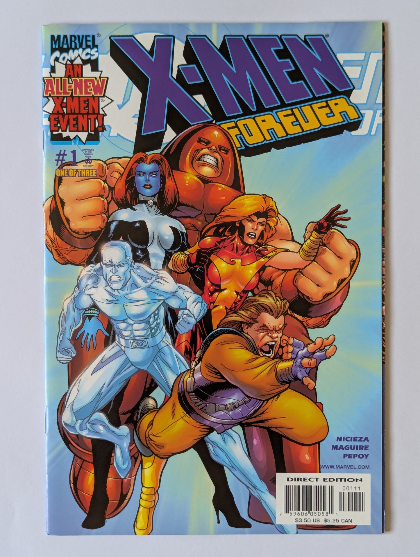 X-Men Forever #1-6 (2001 Limited Series) Complete Set