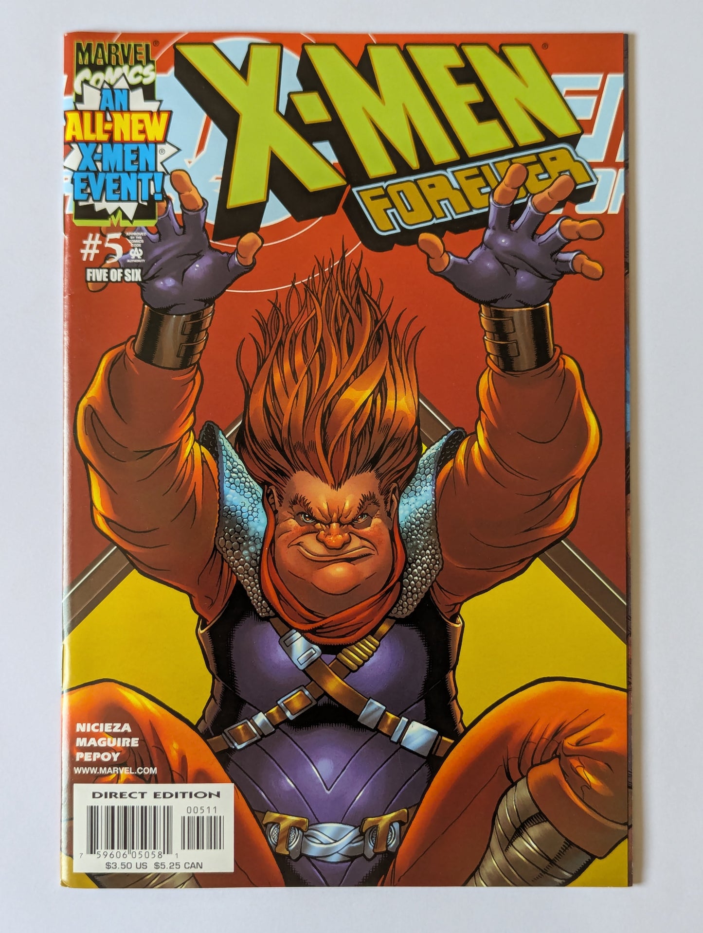 X-Men Forever #1-6 (2001 Limited Series) Complete Set
