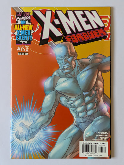 X-Men Forever #1-6 (2001 Limited Series) Complete Set