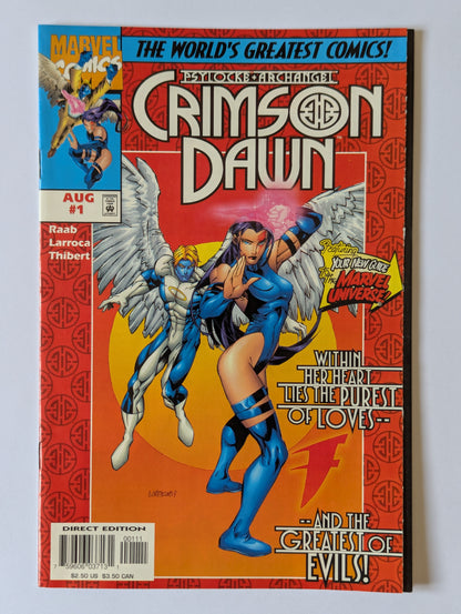Psylocke and Archangel: Crimson Dawn #1-4 (1997 Limited Series) Complete Set