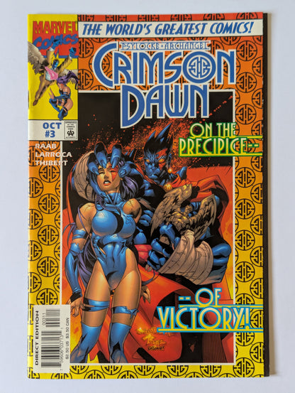 Psylocke and Archangel: Crimson Dawn #1-4 (1997 Limited Series) Complete Set