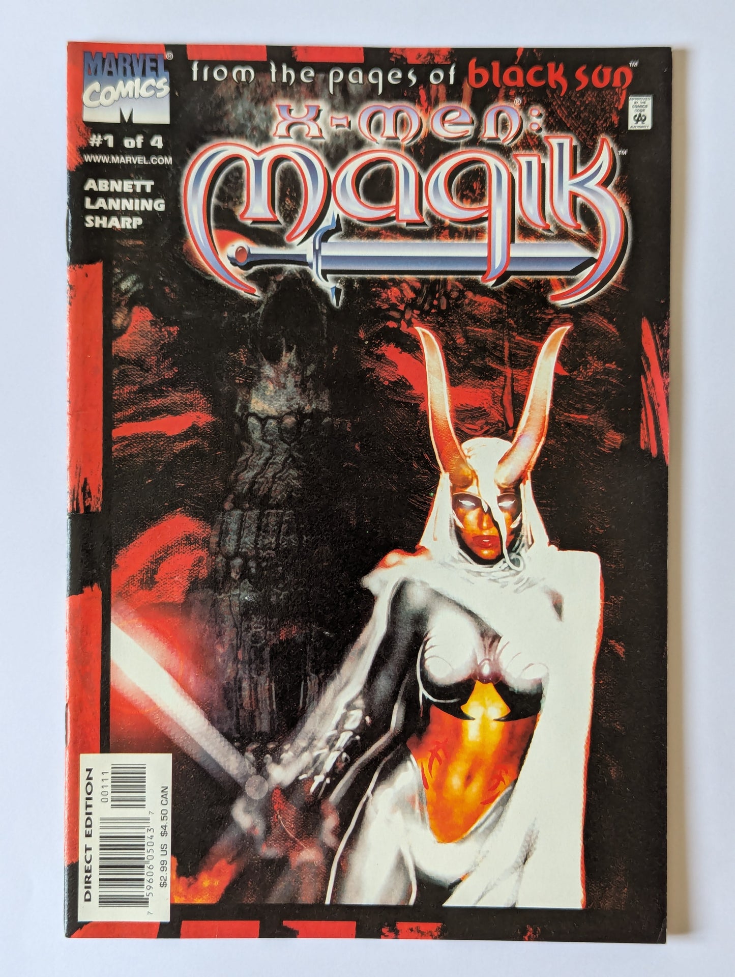 X-Men: Magik #1-4 (2000 Limited Series) Complete Set