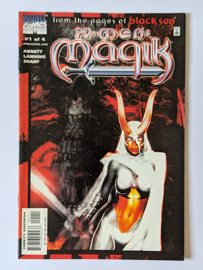 X-Men: Magik #1-4 (2000 Limited Series) Complete Set