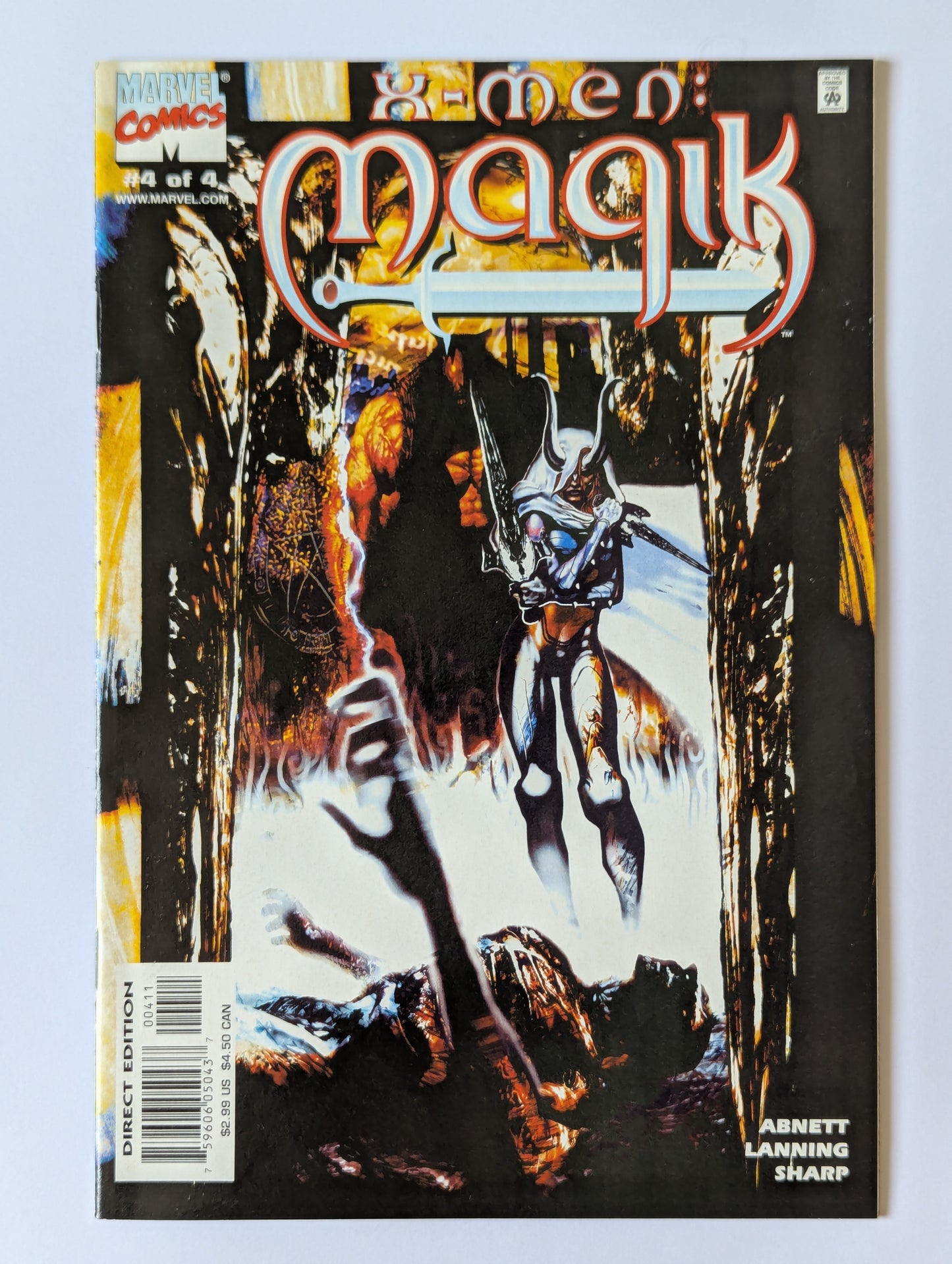 X-Men: Magik #1-4 (2000 Limited Series) Complete Set
