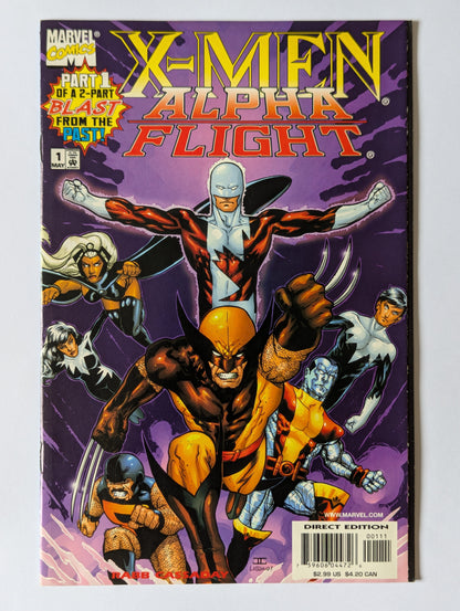 X-Men and Alpha Flight #1-2 (1998 Limited Series) Complete Set