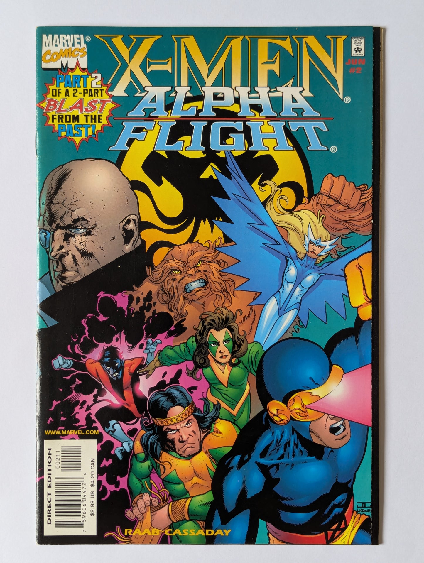 X-Men and Alpha Flight #1-2 (1998 Limited Series) Complete Set