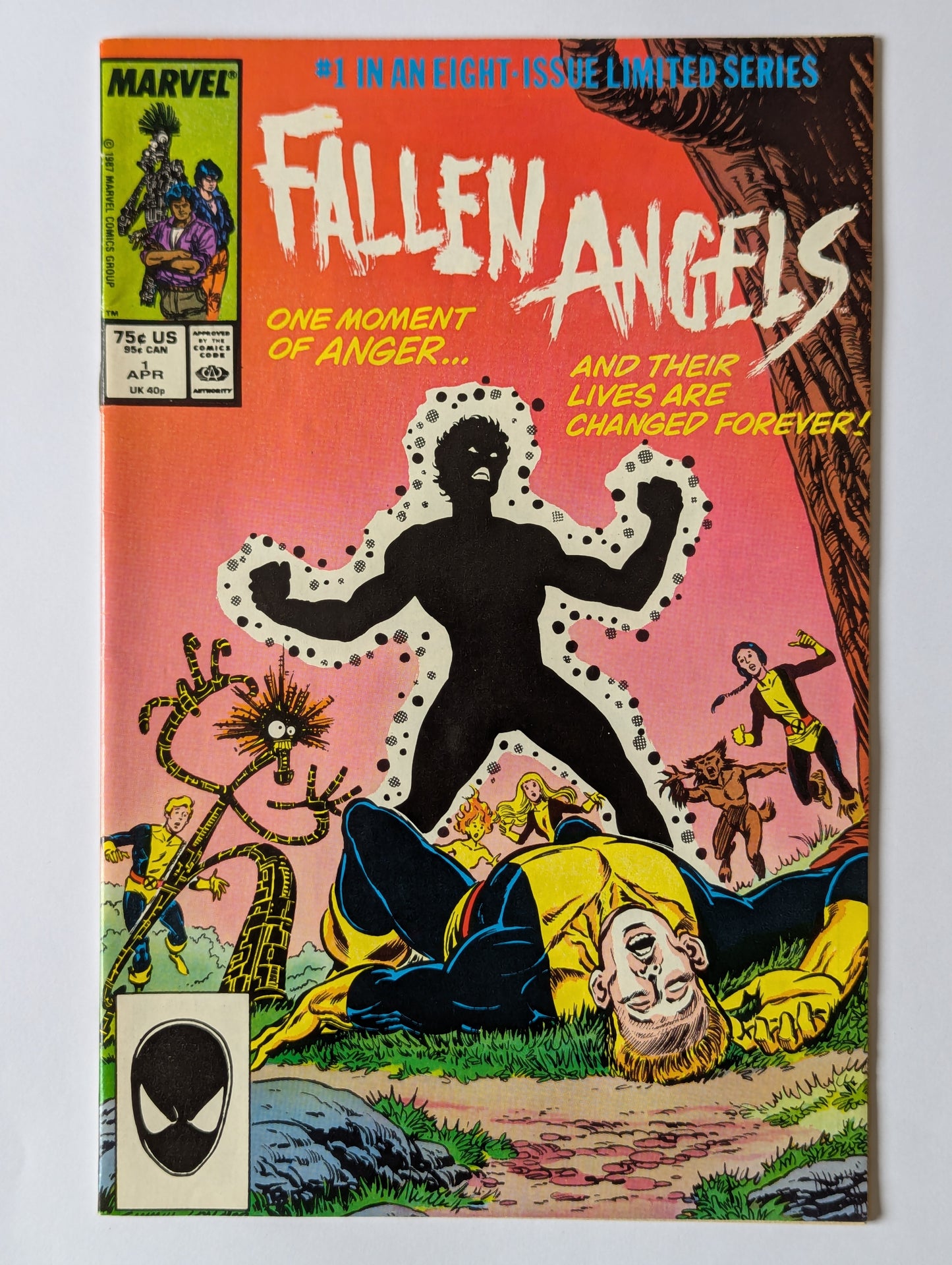 Fallen Angels #1-8 (1987 Limited Series) Complete Set