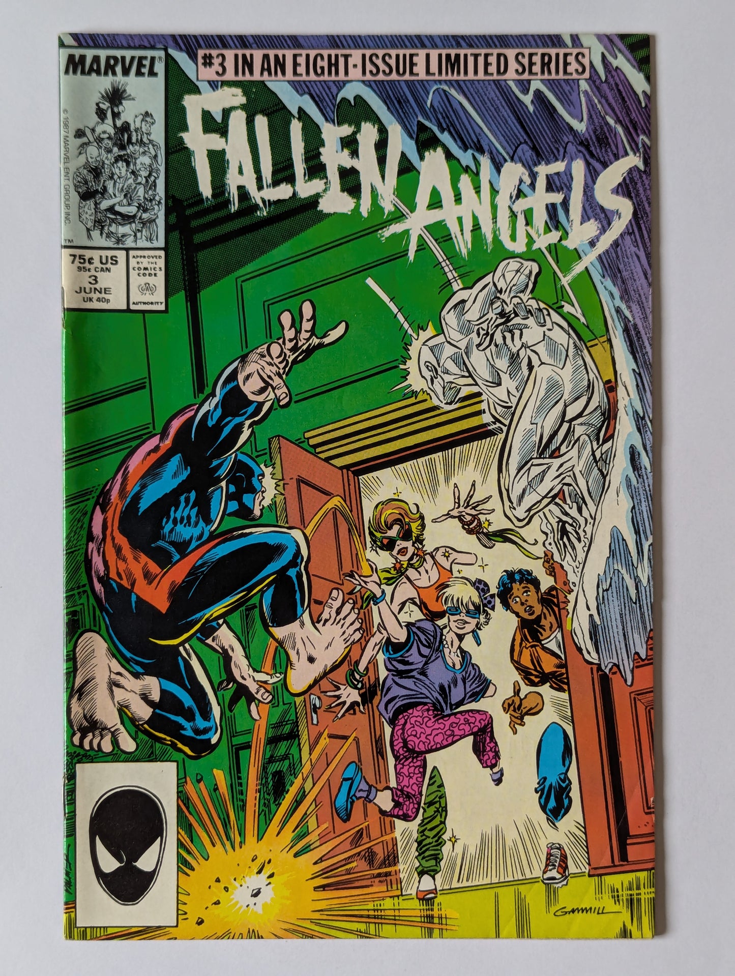 Fallen Angels #1-8 (1987 Limited Series) Complete Set