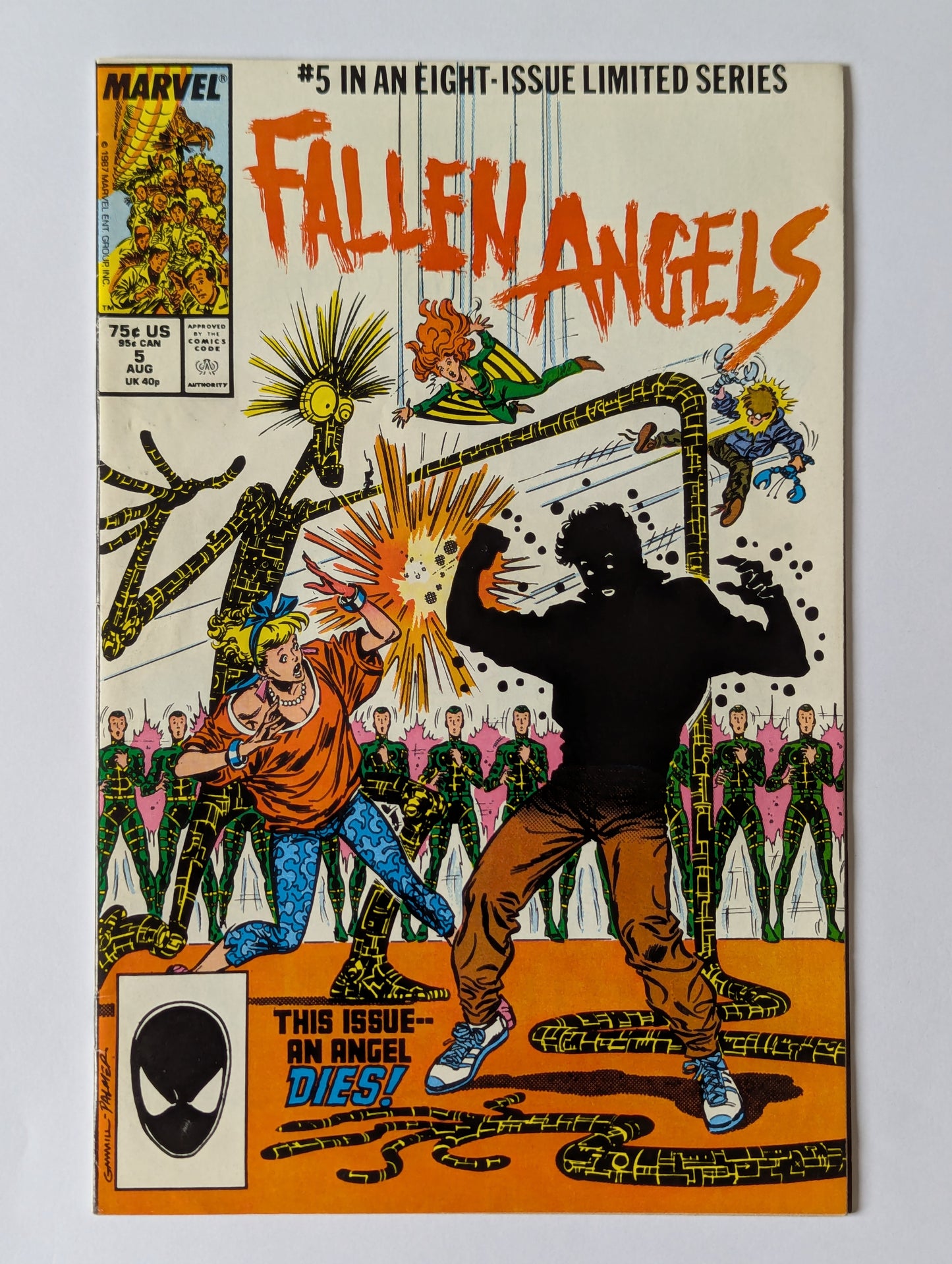 Fallen Angels #1-8 (1987 Limited Series) Complete Set