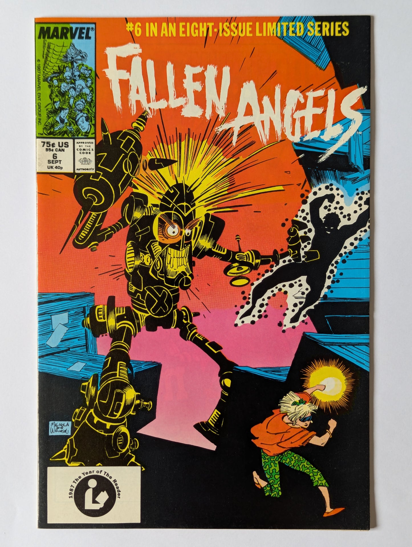 Fallen Angels #1-8 (1987 Limited Series) Complete Set