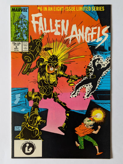 Fallen Angels #1-8 (1987 Limited Series) Complete Set