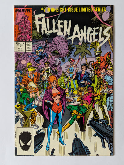 Fallen Angels #1-8 (1987 Limited Series) Complete Set