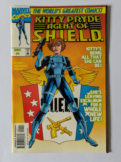Kitty Pryde: Agent of S.H.I.E.L.D. #1-3 (1997 Limited Series) Complete Set