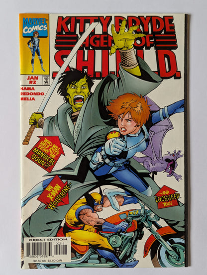 Kitty Pryde: Agent of S.H.I.E.L.D. #1-3 (1997 Limited Series) Complete Set