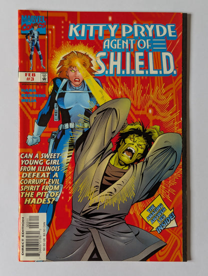 Kitty Pryde: Agent of S.H.I.E.L.D. #1-3 (1997 Limited Series) Complete Set