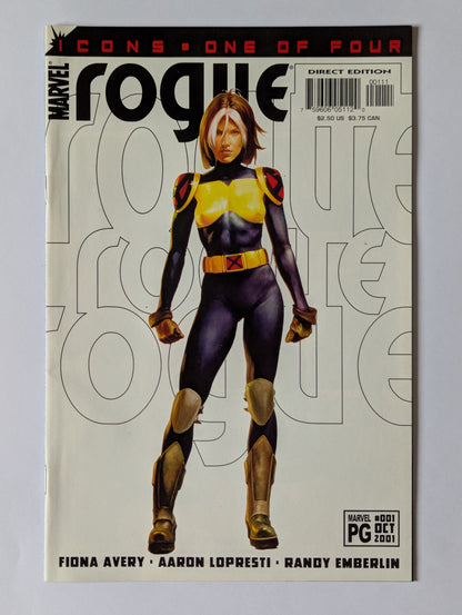Rogue #1-4 (2001 Limited Series) Complete Set