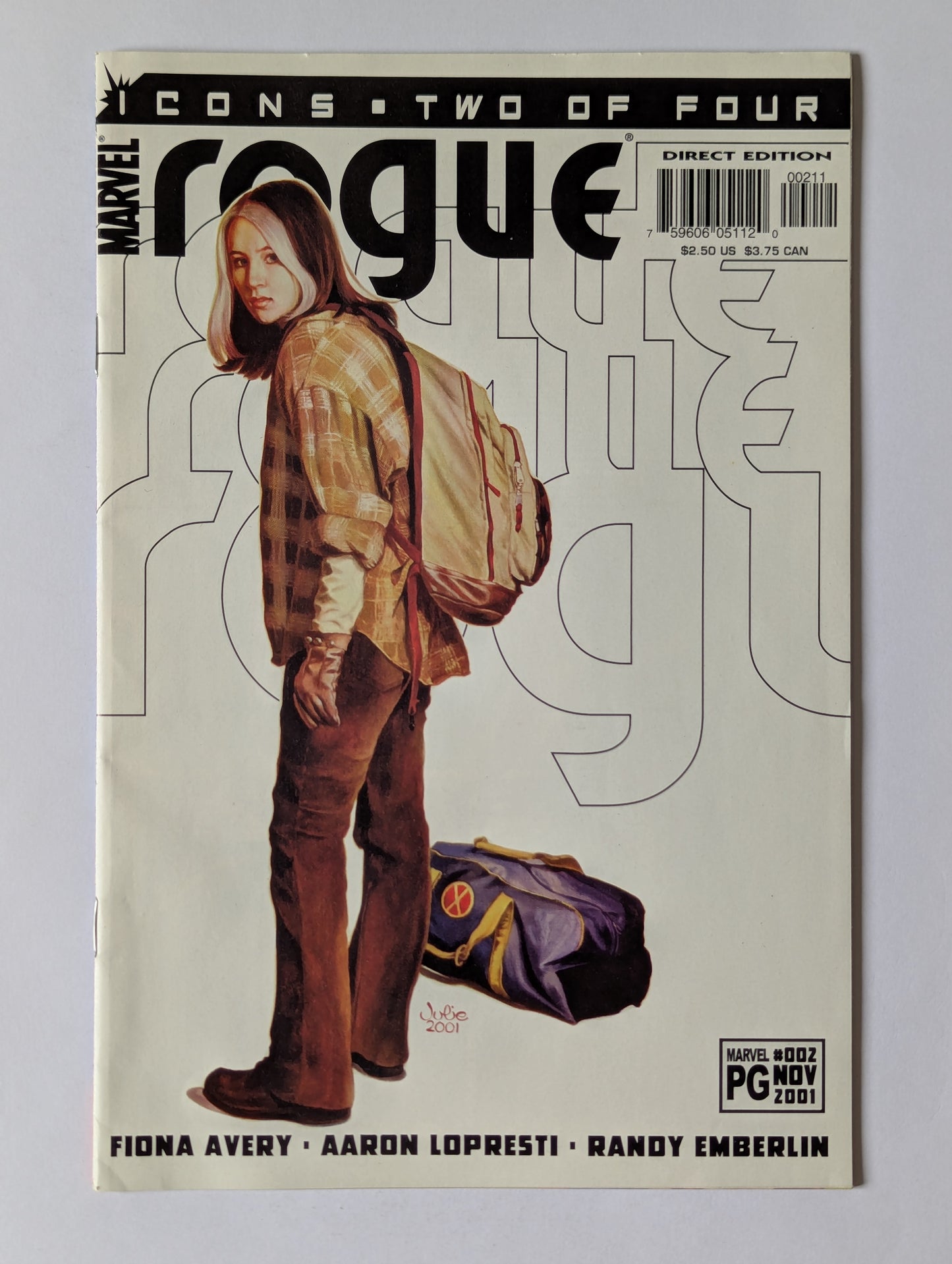 Rogue #1-4 (2001 Limited Series) Complete Set
