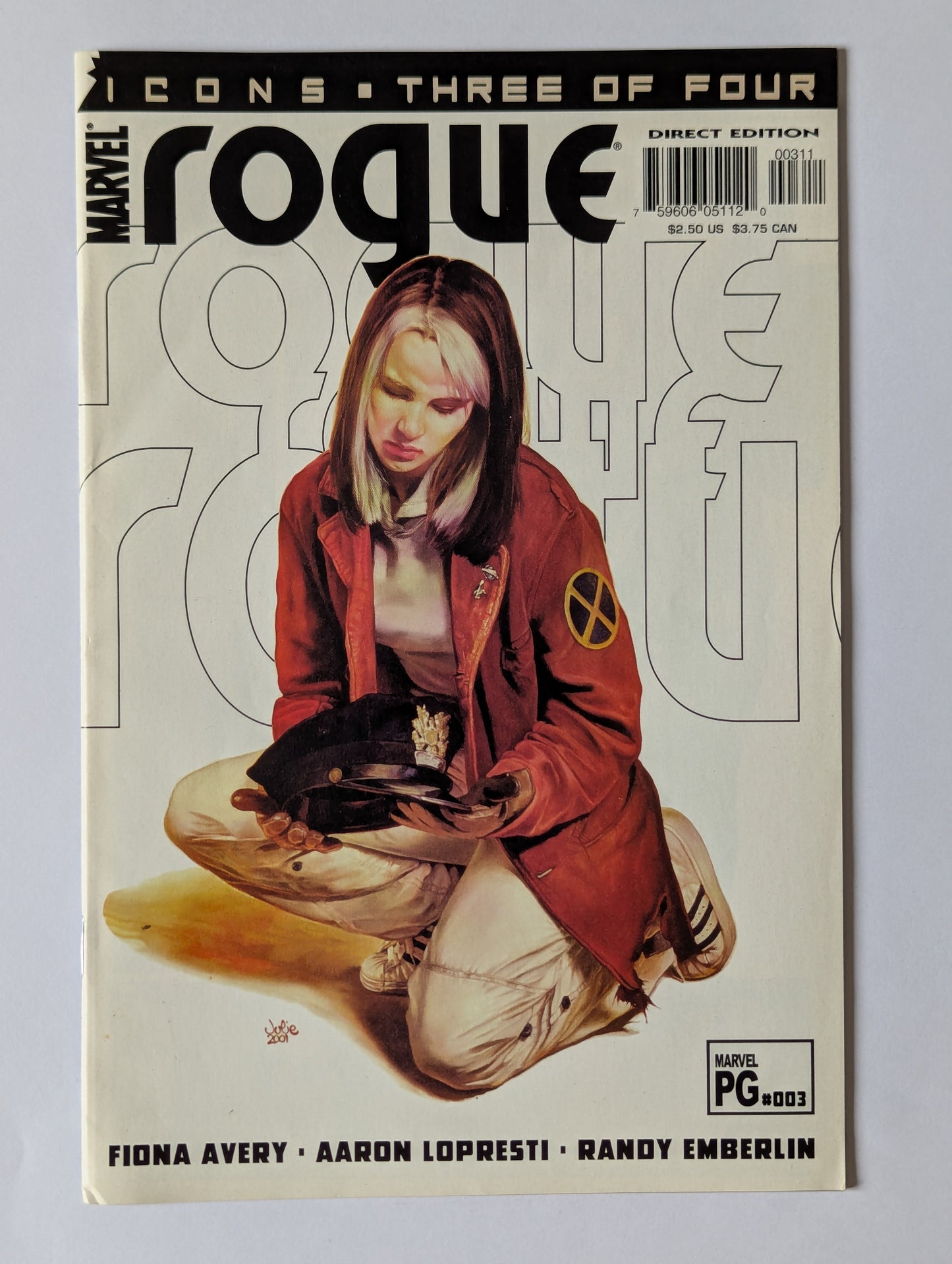 Rogue #1-4 (2001 Limited Series) Complete Set