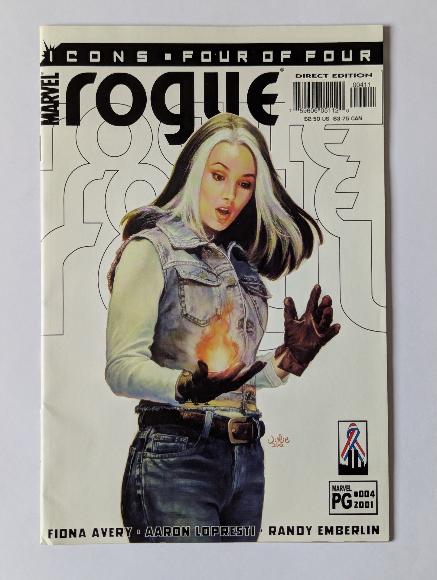 Rogue #1-4 (2001 Limited Series) Complete Set