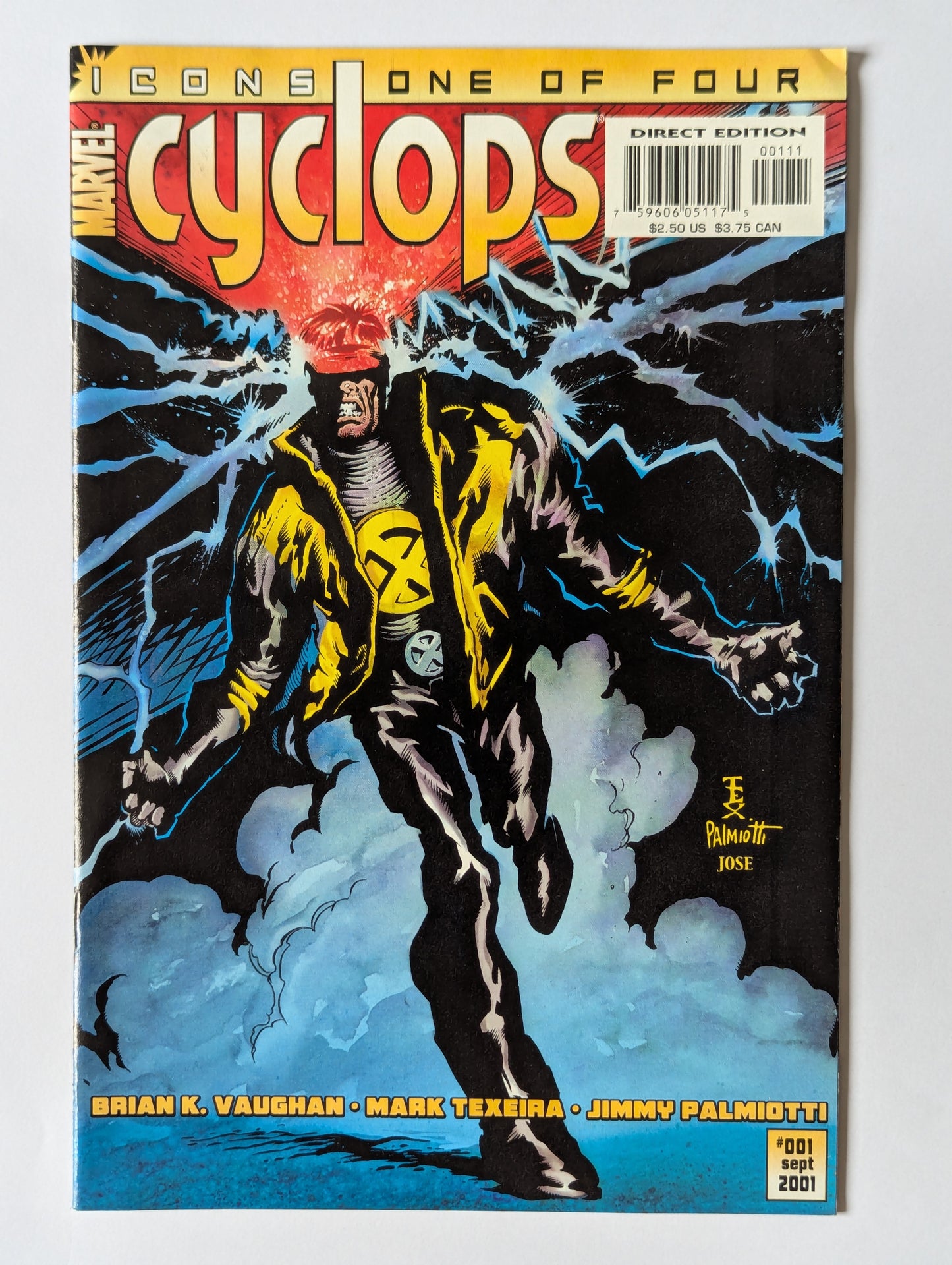 Cyclops #1-4 (2001 Limited Series) Complete Set