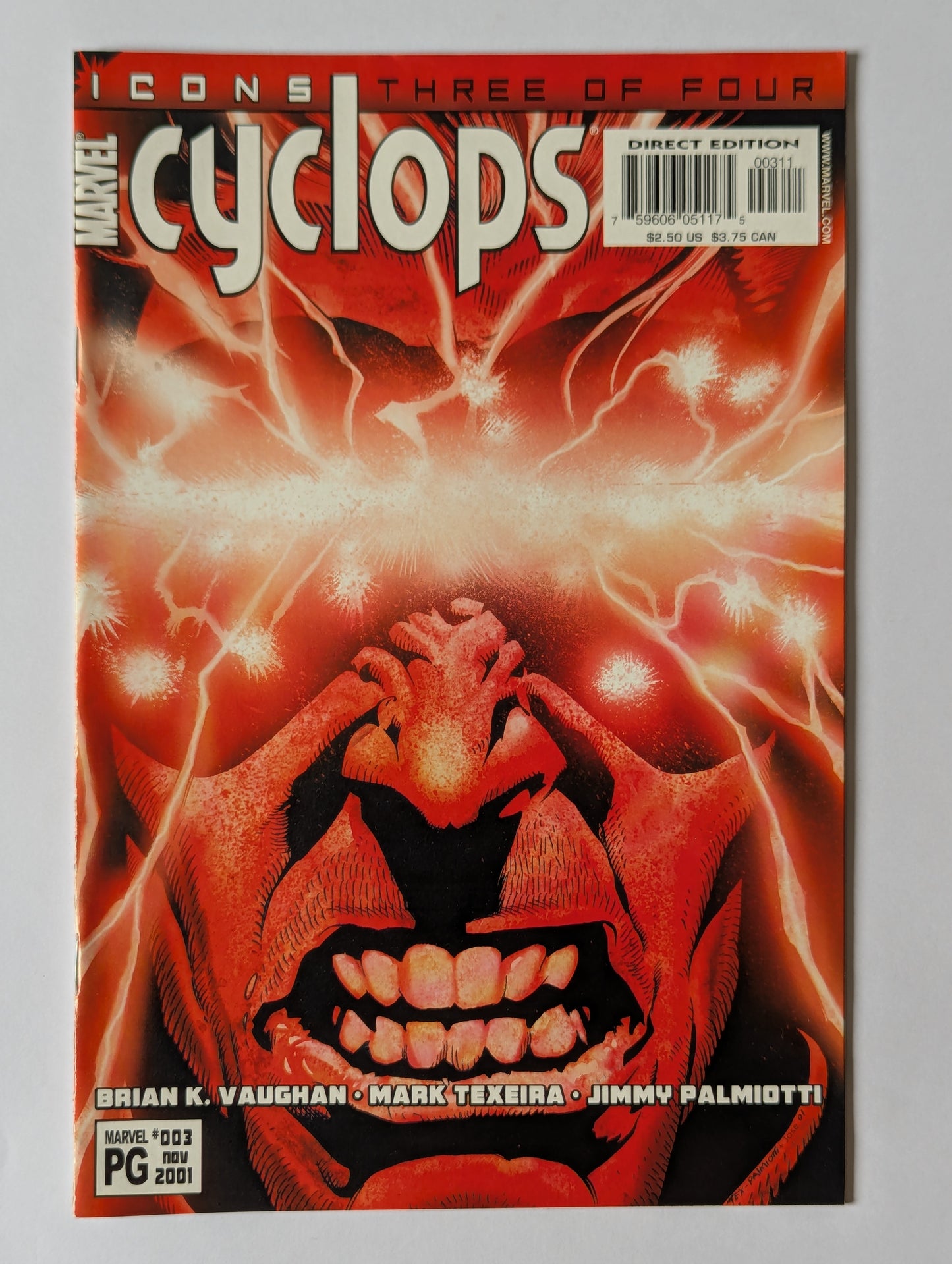 Cyclops #1-4 (2001 Limited Series) Complete Set
