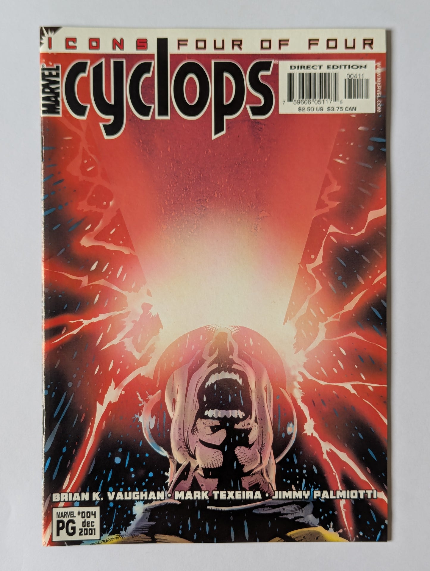 Cyclops #1-4 (2001 Limited Series) Complete Set