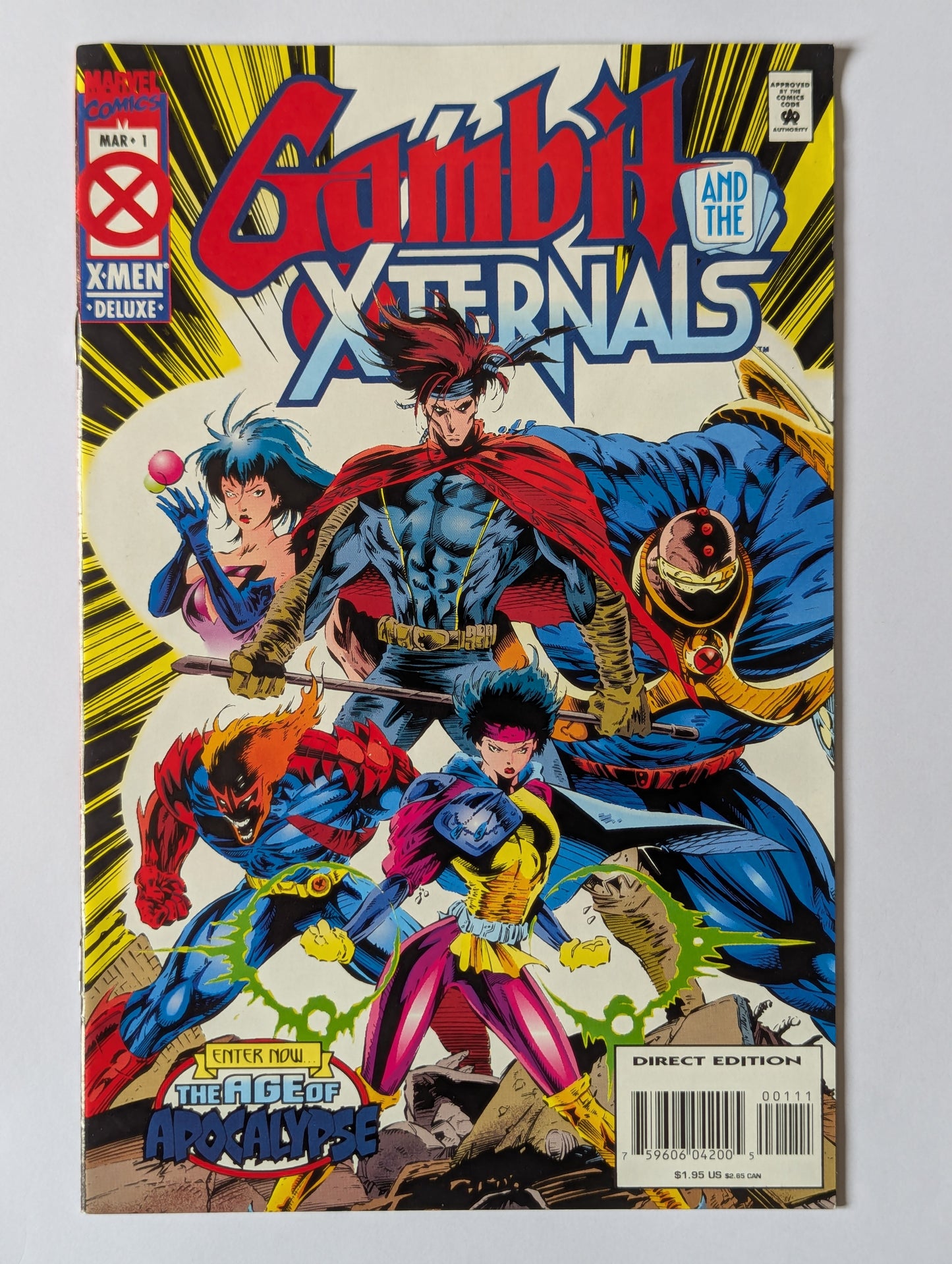 Gambit and the X-Ternals #1-4 - Complete Set