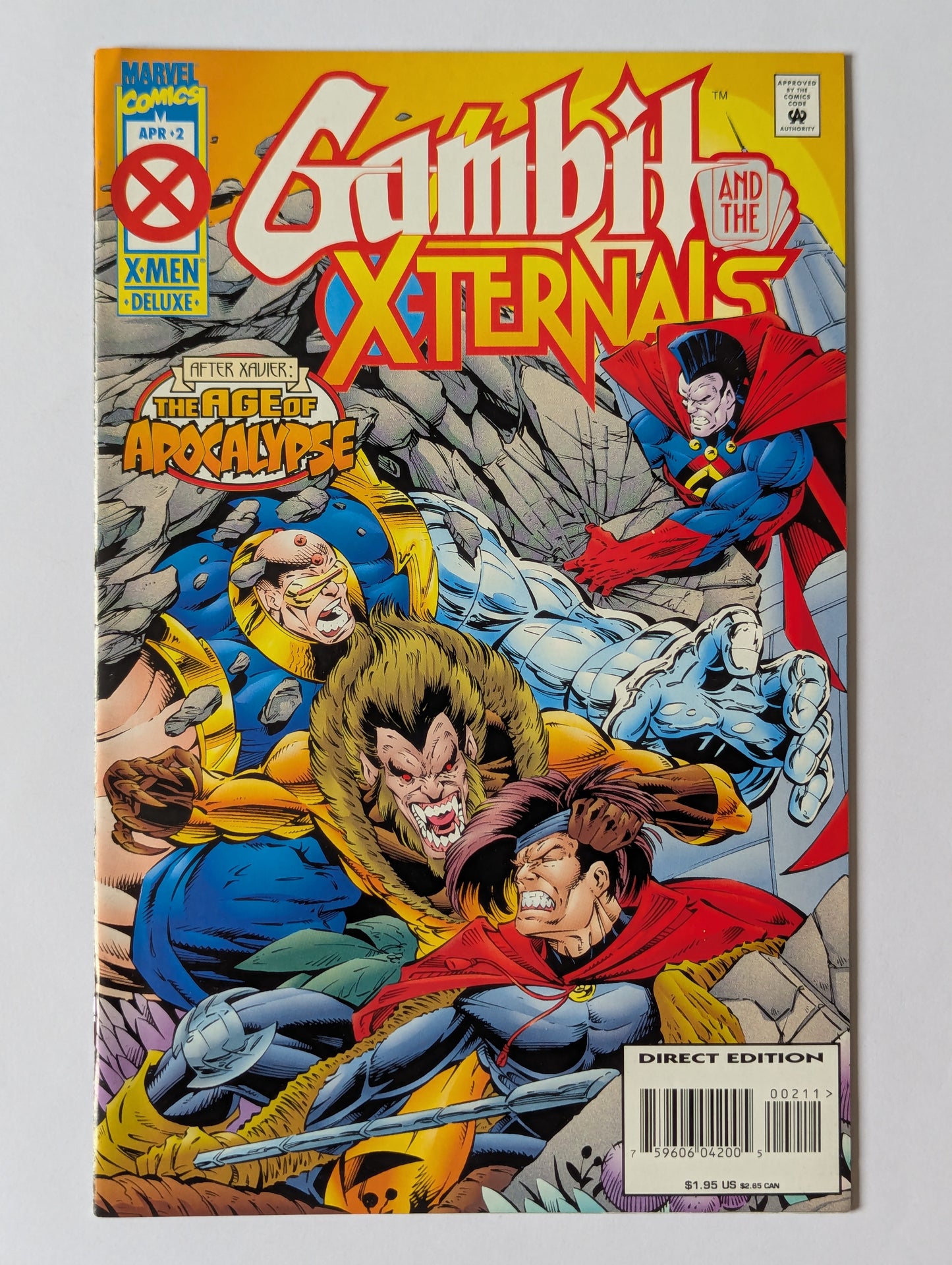 Gambit and the X-Ternals #1-4 - Complete Set