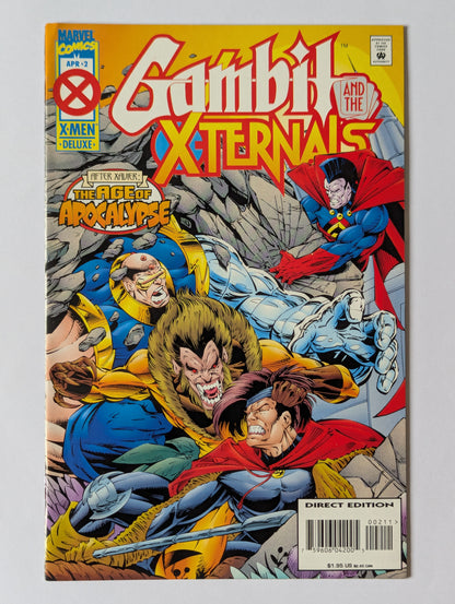 Gambit and the X-Ternals #1-4 - Complete Set