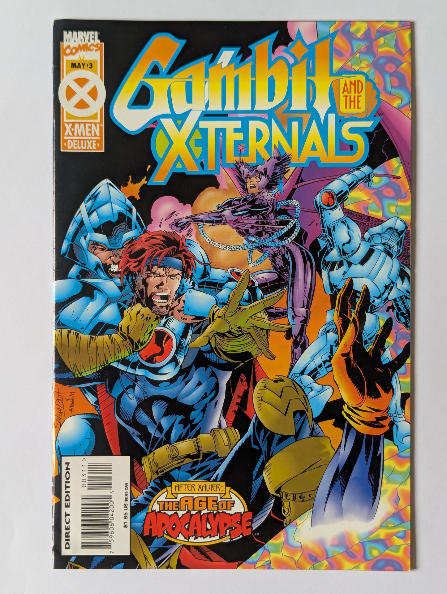 Gambit and the X-Ternals #1-4 - Complete Set