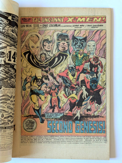 Giant-Size X-Men #1 (1975 Series) - 1st Print
