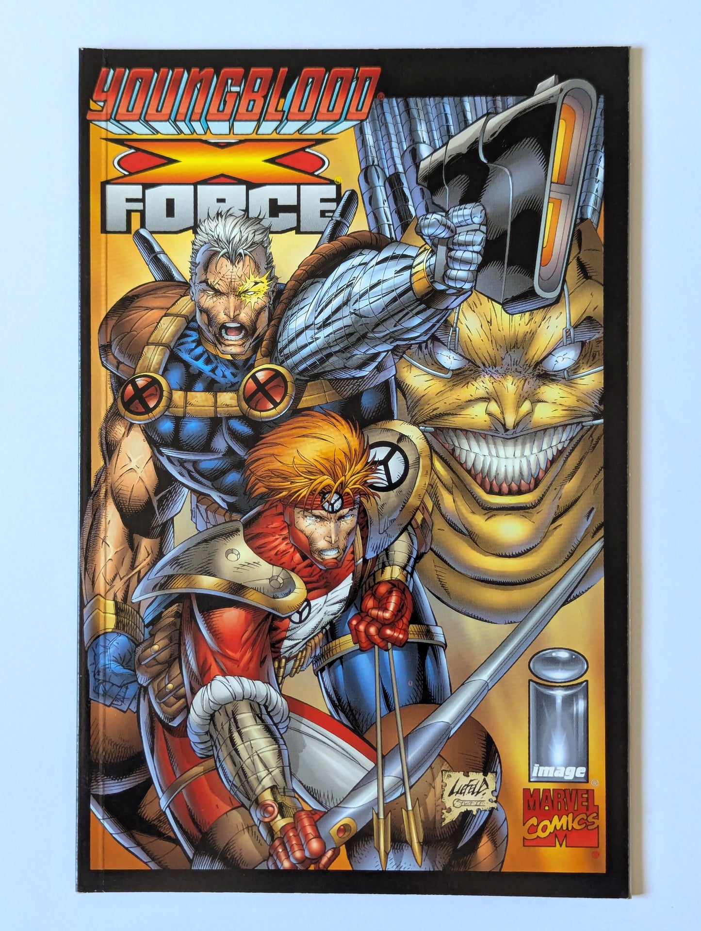 Youngbllod X-Force #1 Marvel Comic Book