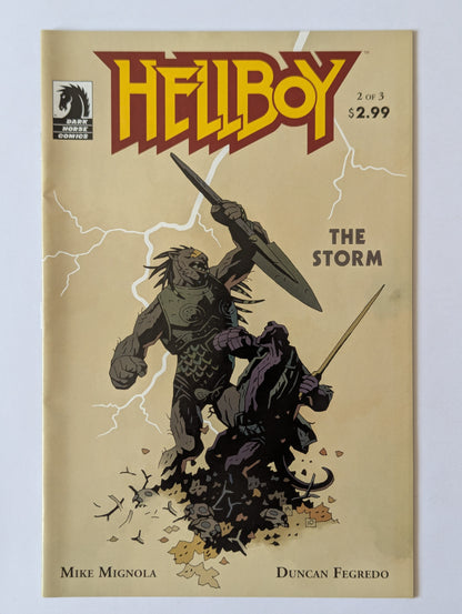 Hellboy: The Storm #1-3 (2010 Limited Series) Complete Set