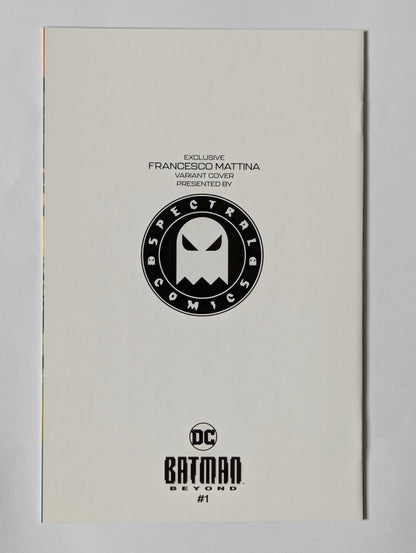 Batman Beyond #1 - Mattina Negative Variant