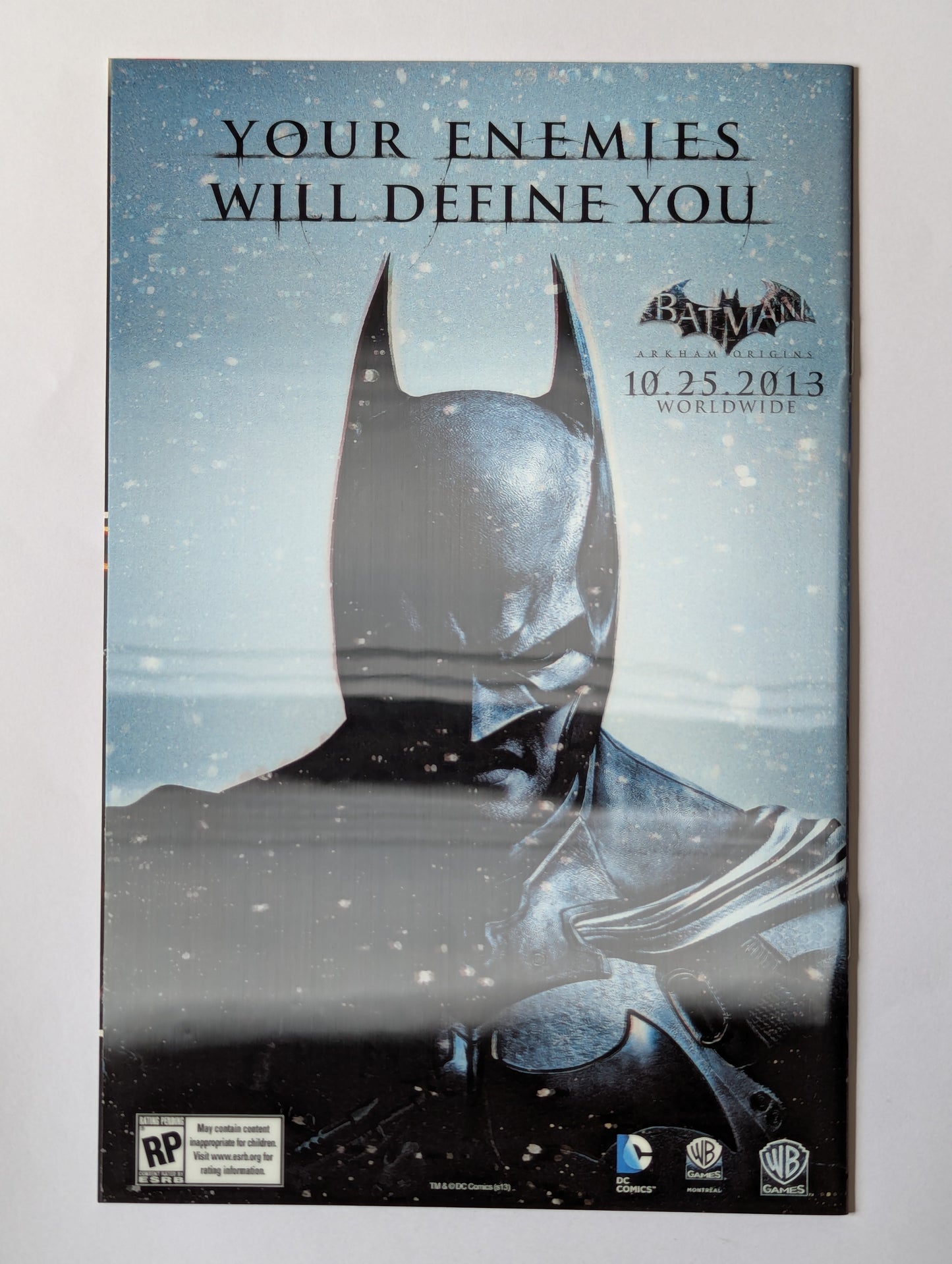 Batman #23.3 (2011 Series) - Riddler 3D Lenticular Variant