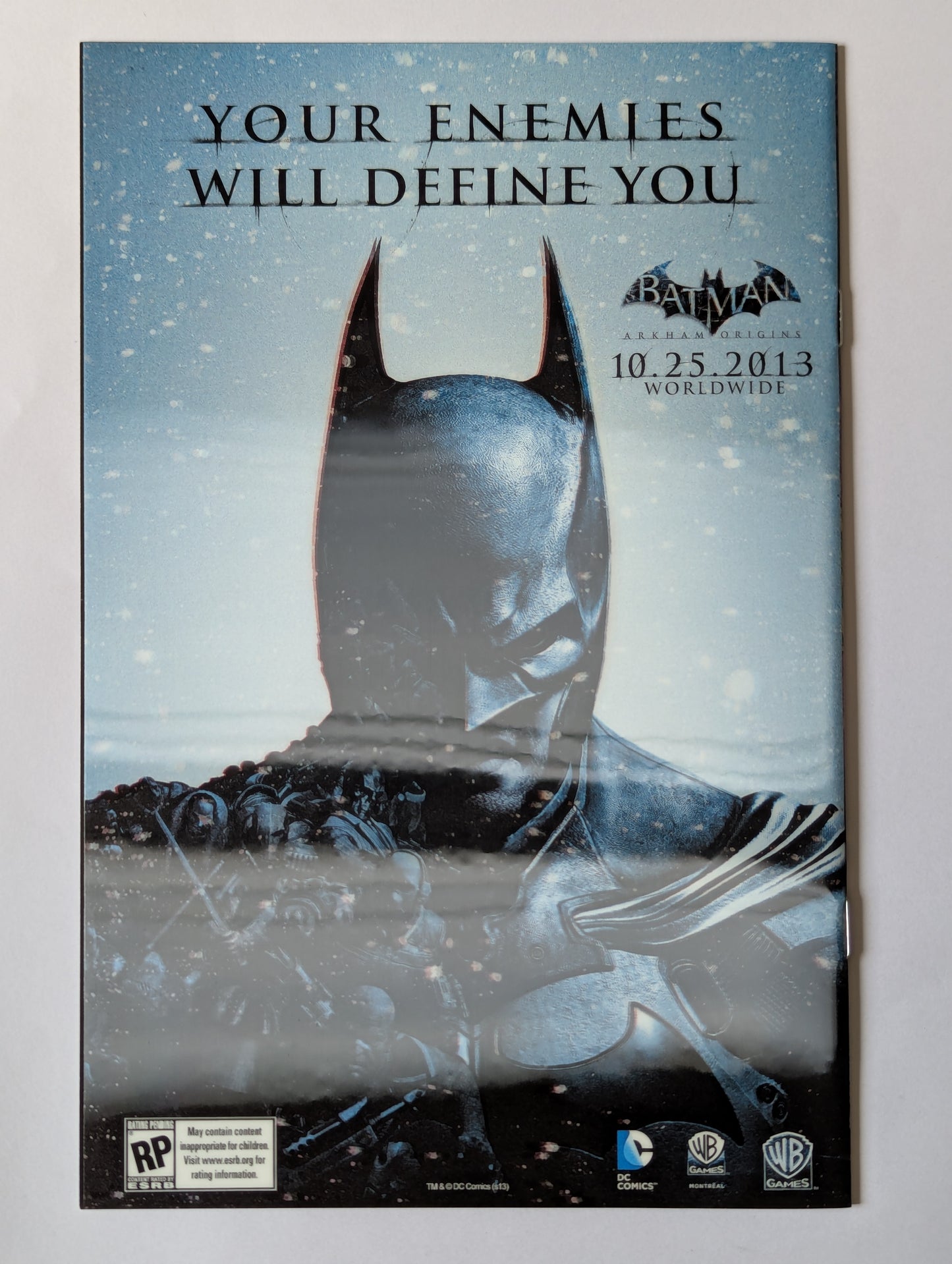 Batman & Robin #23.1 (2011 Series) - Two-Face 3D Lenticular Variant