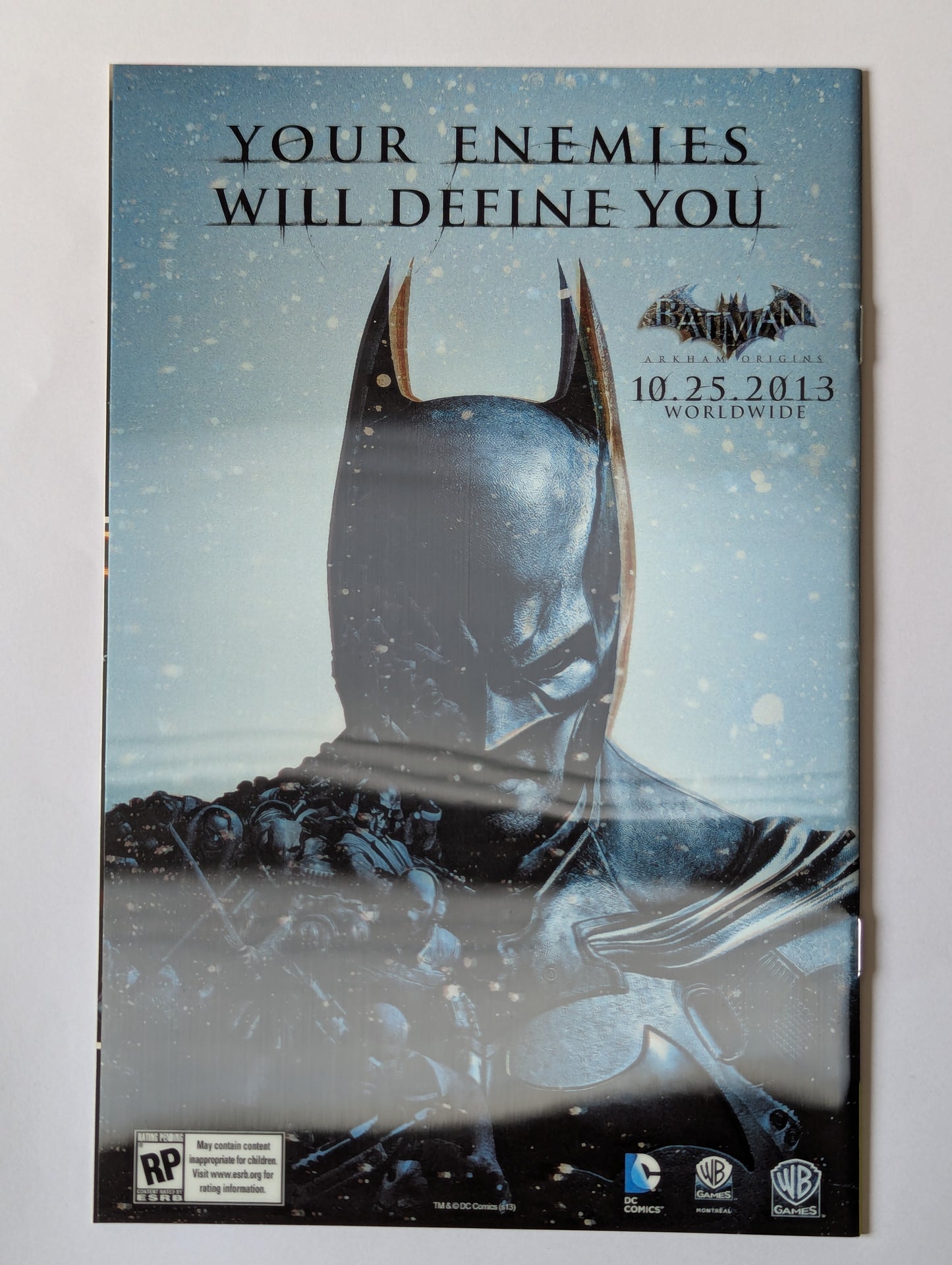 Batman & Robin #23.3 (2011 Series) - Ra's Al Ghul 3D Lenticular Variant