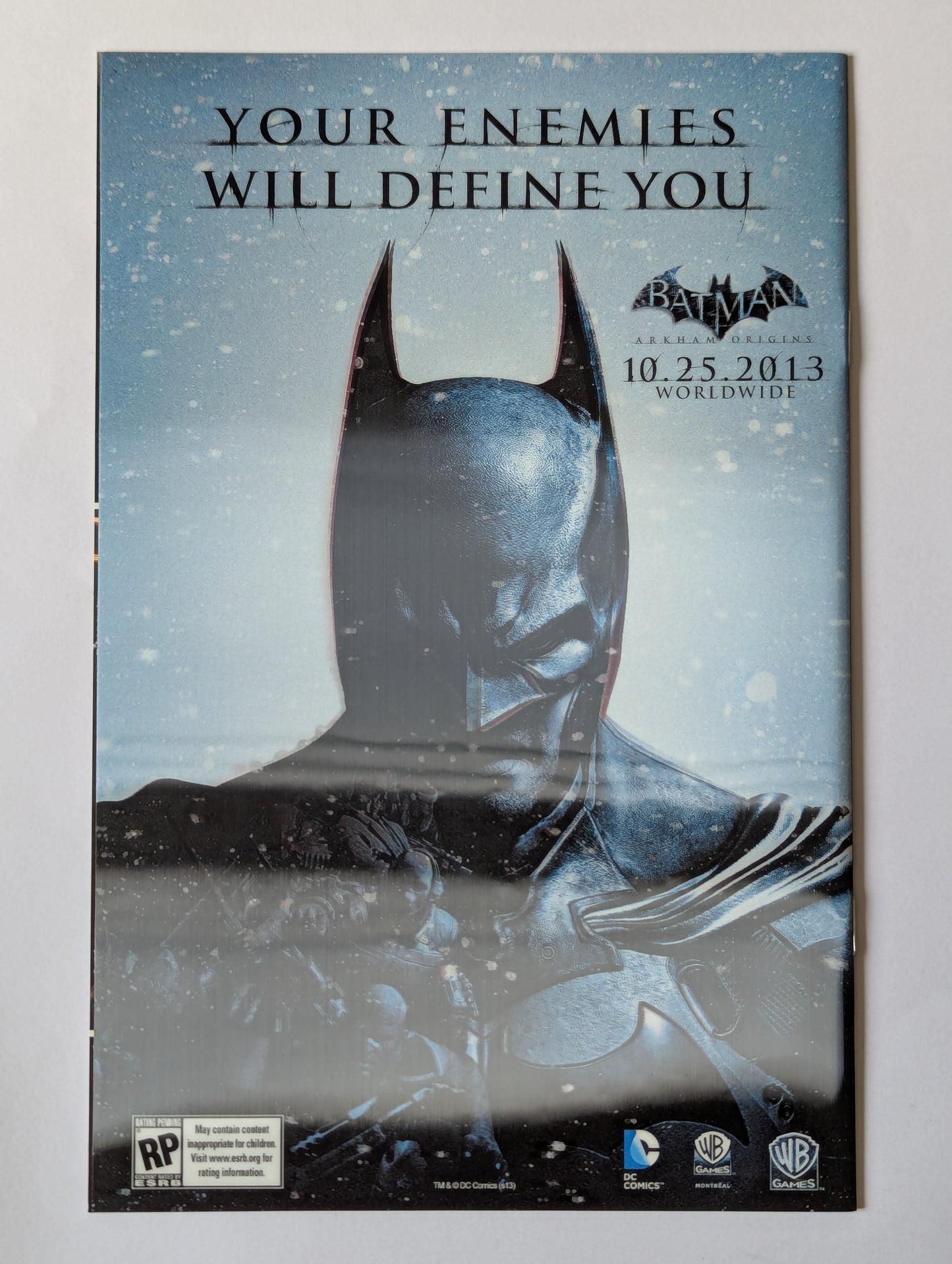 Batman & Robin #23.4 (2011 Series) - Killer Croc 3D Lenticular Variant