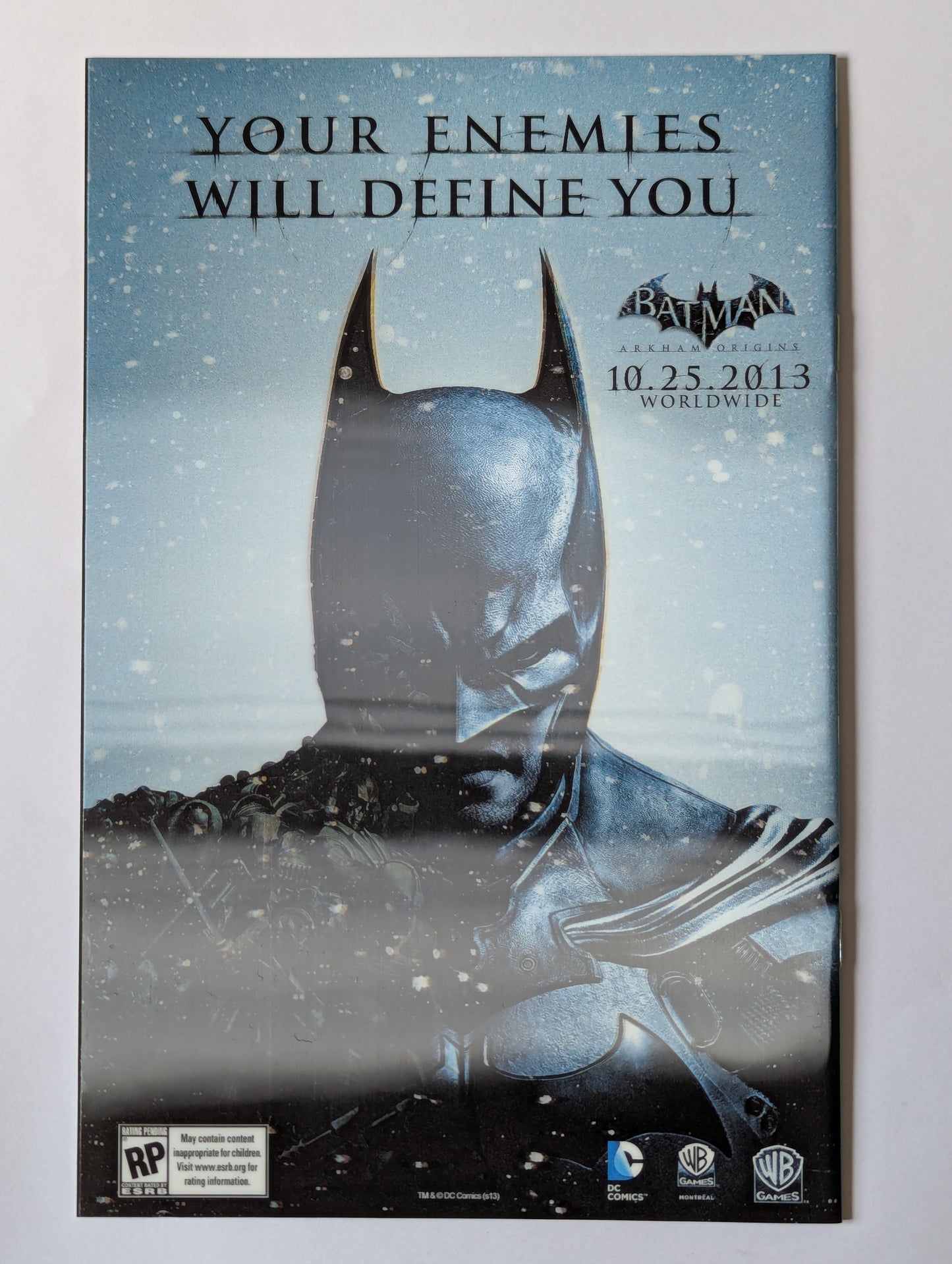 Batman: The Dark Knight #23.2 (2011 Series) - Mr Freeze 3D Lenticular Variant